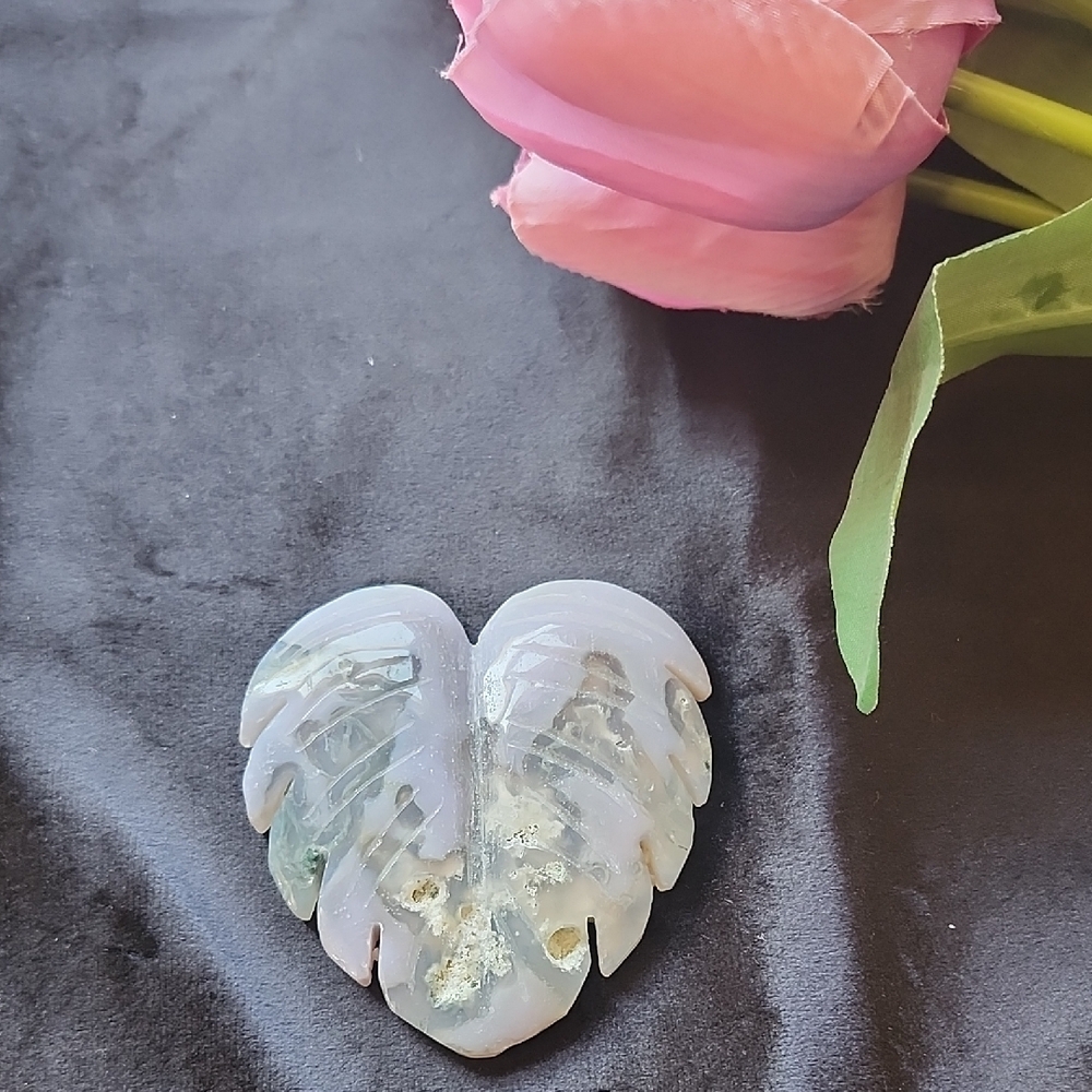 Moss Agate Leaf